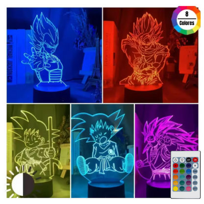 Lámpara Dragon Ball LED